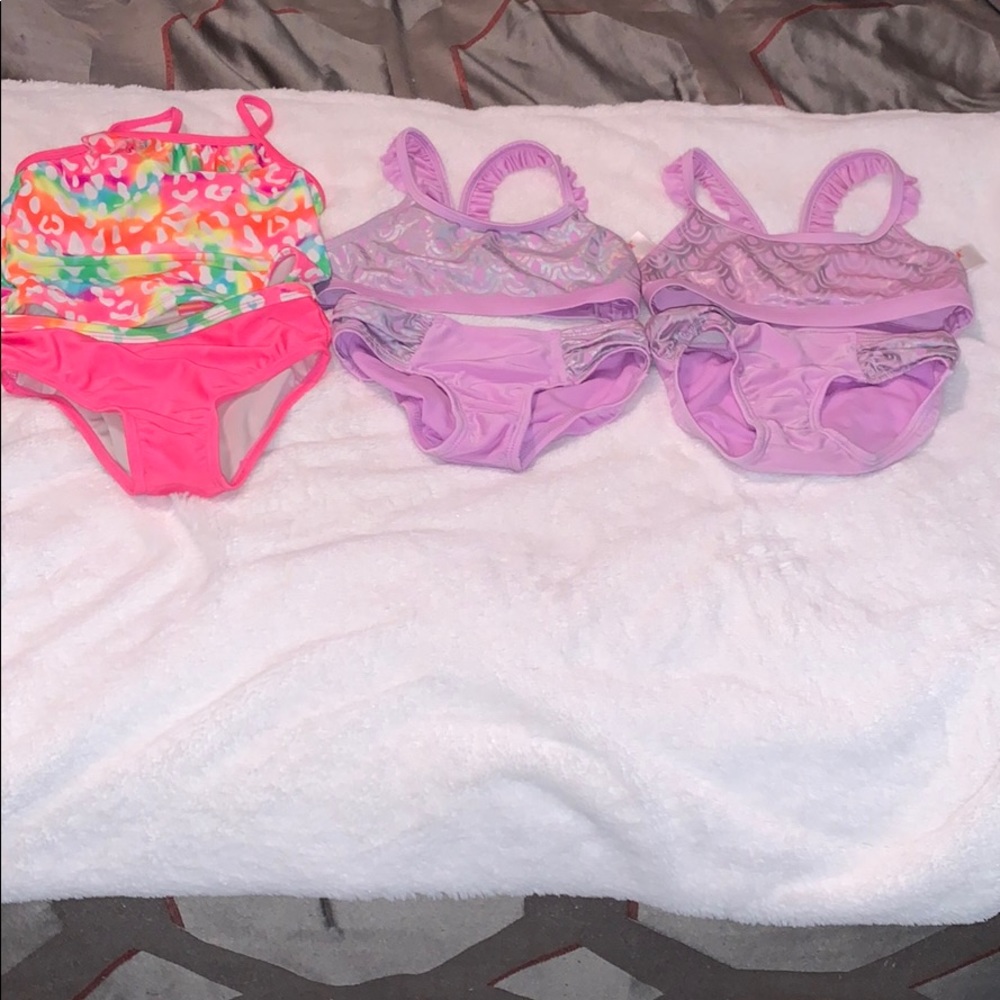 3 sets of girls’ swimsuits